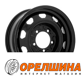 6,5x16  5x139,7  ET40  108,6  Trebl  UAZ PATRIOT  Black (shin)