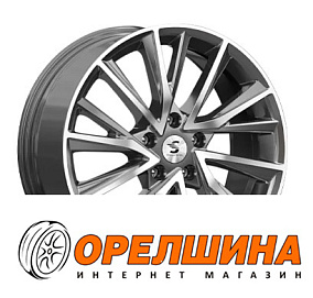 7,5x18  5x112  ET40  57,1  Premium  КР010 Kodiaq  GlossGrapfp (shin)