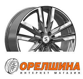 8x20  5x112  ET41  57,1  Premium  КР014 Tiguan  GlossGrapfp (shin)