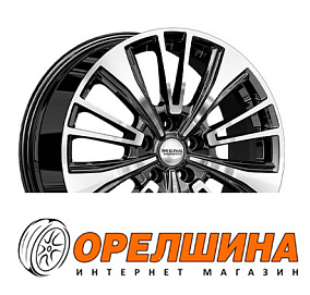 7,5x18  5x114,3  ET33  67,1  Скад  KL-1060  BFP (shin)