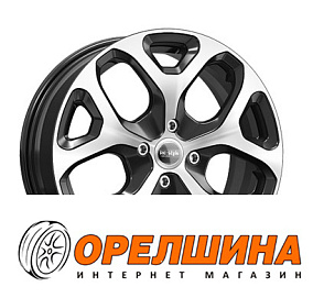 6,5x16  4x100  ET43  60,1  iFree  Vesta Cross КС869  BFP (shin)