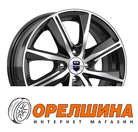 7x17  5x114,3  ET39  60,1  K&K  Арнар-Оригинал  BFP (shin)