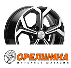 6,5x16  5x108  ET50  63,35  Khomen  1606  BFP (shin)