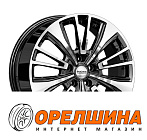 7,5x18  5x108  ET47  60,1  Скад  KL-1060  BFP (shin)
