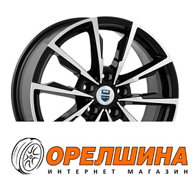 7,5x17  5x114,3  ET40  66,1  K&K  Меренге  BFP (shin)