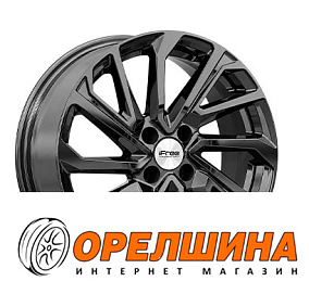 6,5x16  4x100  ET41  60,1  iFree  Неом КС1172  Black (shin)