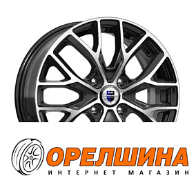 6x16  4x100  ET50  60,1  K&K  Лилиом-Оригинал  BFP (shin)